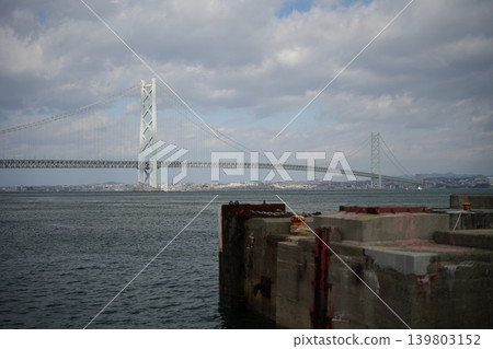 Kanmon Bridge over the Kanmon Strait Kanmon Bridge over the Kanmon Strait 139803152