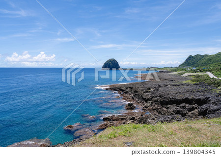 台灣台東蘭嶼風景：海西北角的著名地標 139804345