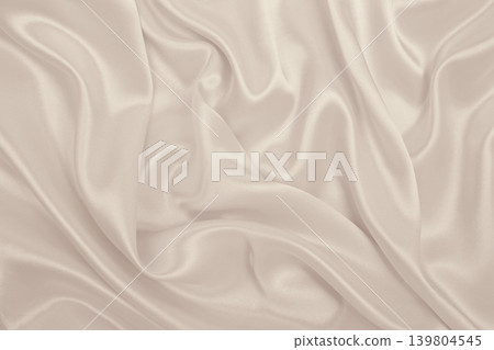 Smooth elegant golden silk or satin luxury cloth texture as wedding background. Luxurious background design. In Sepia toned. Retro style 139804545