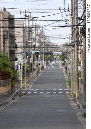千葉縣市川市明田的住宅區。 千葉縣市川市明田的住宅區。 139804727