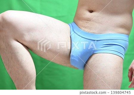Man in blue pants Man in blue pants 139804745