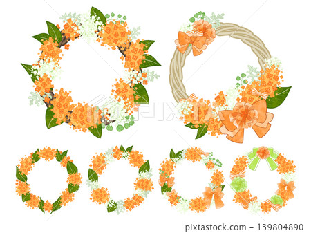 Osmanthus wreath Osmanthus wreath 139804890