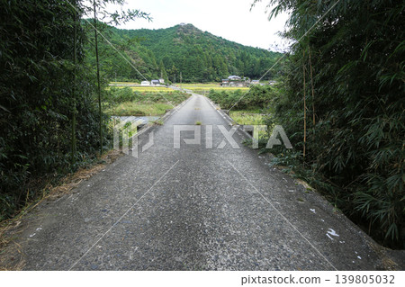 Scenery of the Nagano Submersible Bridge in Nakatosa Town, Kochi Prefecture Scenery of the Nagano Submersible Bridge in Nakatosa Town, Kochi Prefecture 139805032
