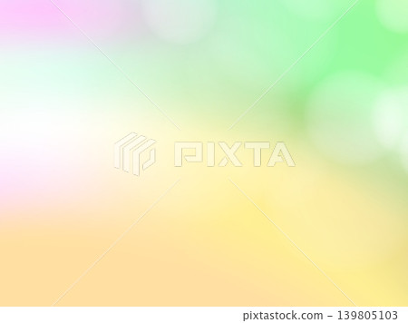 閃亮的散景效果和夢幻可愛的粉彩漸變背景。 139805103