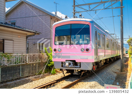 Kanagawa Prefecture, Izuhakone Railway, Daiyuzan Line, 5000 series, Odawara ⇔ Daiyuzan Kanagawa Prefecture, Izuhakone Railway, Daiyuzan Line, 5000 series, Odawara ⇔ Daiyuzan 139805432