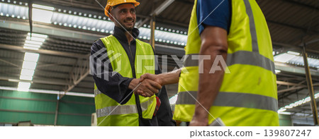 Workers Factory or Engineering work at factory site check up machine or products in site. Workers Factory or Engineering work at factory site check up machine or products in site. 139807247