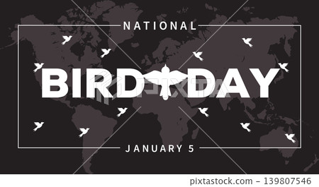 National bird day celebrated on January 5 National bird day celebrated on January 5 139807546