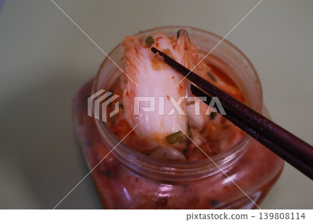 Kimchi with Chopsticks Kimchi with Chopsticks 139808114
