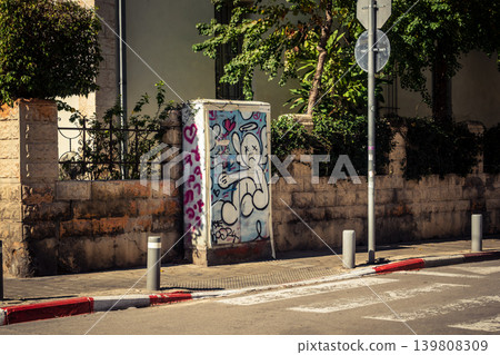 street view of Tel Aviv street view of Tel Aviv 139808309