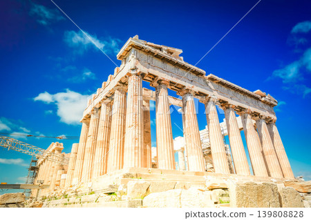 Parthenon temple, Athens Parthenon temple, Athens 139808828