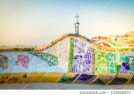 park Guell, Barcelona park Guell, Barcelona 139808831