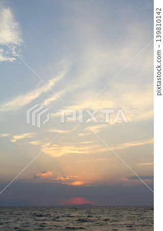 Seaside town of Turgutreis and spectacular sunsets Seaside town of Turgutreis and spectacular sunsets 139810142