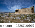 The ancient Erechtheion temple on the north side of the Acropolis 139810605