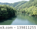 埼玉縣長瀞町荒川河畔，綠樹環繞，景色宜人。 139811255