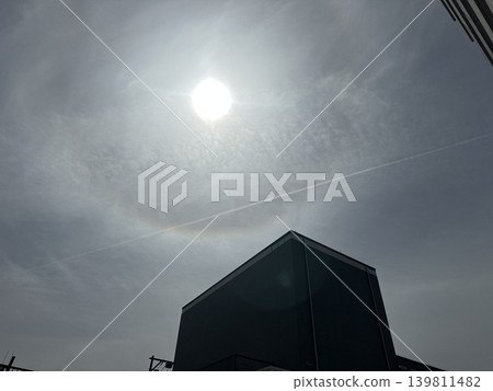 天空中奇幻的太陽 天空中奇幻的太陽 139811482