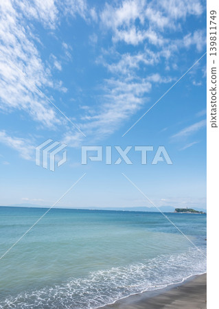 從稻村崎眺望江之島 從稻村崎眺望江之島 139811749
