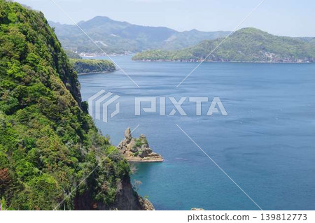 從沖之島町的御崎地區眺望 從沖之島町的御崎地區眺望 139812773