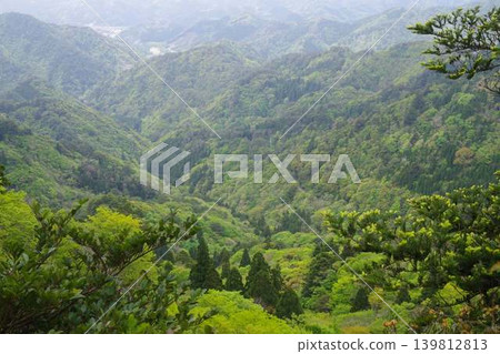 沖之島町大滿寺山脈的景色 沖之島町大滿寺山脈的景色 139812813