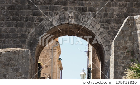 Croatia, Dubrovnik, Old Town, Buža Gate 139812820