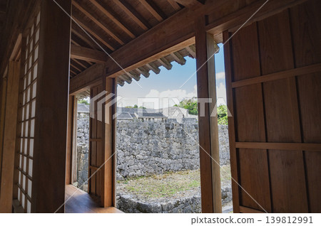 Okinawa: Tamagusuku as seen from the eastern guardhouse. 139812991