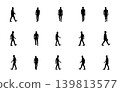 Walking man silhouette, Man walking svg, Walking people svg, Person walking silhouette, Man walking clipart. 139813577