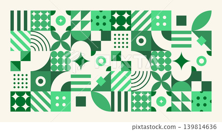 Green Geometric Earth Day Background Green Geometric Earth Day Background 139814636