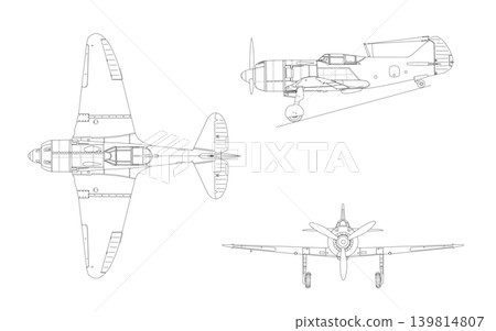 airplane, vector, vectors 139814807