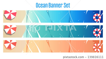 Banner set _ sea 139816111