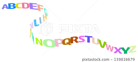 多彩字母表 139816679