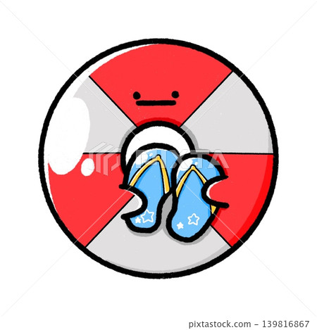 Floating inflatable ring | Sandals for carrying baby Floating inflatable ring | Sandals for carrying baby 139816867