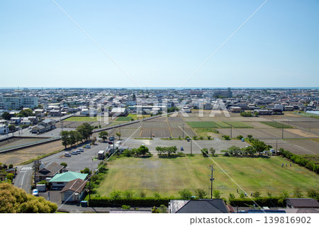 Streetscape of Yoshida Town, Haibara District, Shizuoka Prefecture 139816902