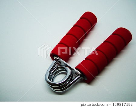 Red sponge grip hand gripper Red sponge grip hand gripper 139817192