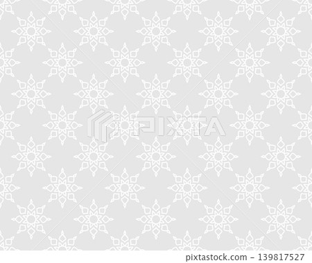 Arabic Pattern background White Arabic Pattern background White 139817527