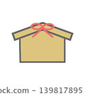 Ema（祈禱牌）圖示（附輪廓） 139817895