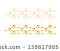 Cloud pattern gold 139817985