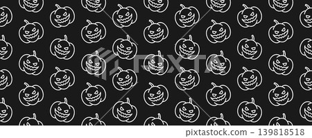 Halloween Pumpkin Background Black Halloween Pumpkin Background Black 139818518
