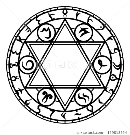 Magic Circle (Black) Magic Circle (Black) 139818834