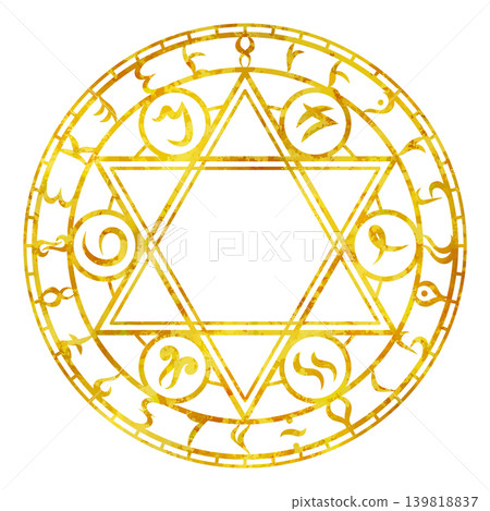 Magic circle (yellow) Magic circle (yellow) 139818837
