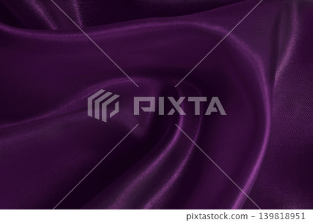 Purple fabric cloth texture for background and design art work, beautiful crumpled pattern of silk or linen. Purple fabric cloth texture for background and design art work, beautiful crumpled pattern of silk or linen. 139818951