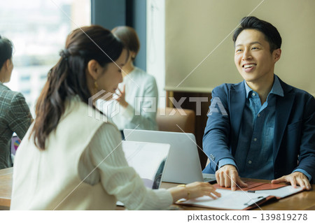 Business scene 139819278