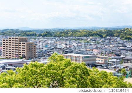 靜岡縣掛川市的城市景觀 靜岡縣掛川市的城市景觀 139819454