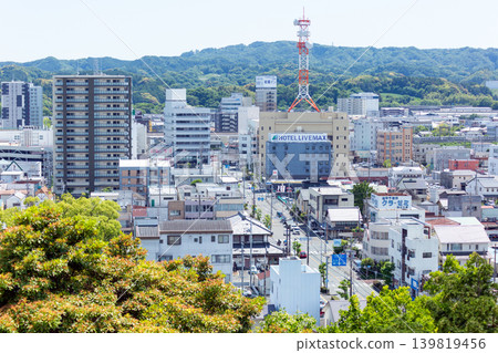Urban scenery of Kakegawa City, Shizuoka Prefecture (north of Kakegawa Station) Urban scenery of Kakegawa City, Shizuoka Prefecture (north of Kakegawa Station) 139819456