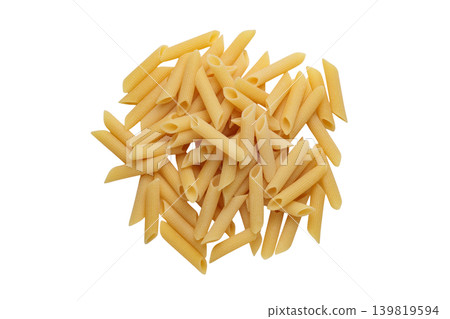 Cutout image of penne pasta (PNG, transparent) Cutout image of penne pasta (PNG, transparent) 139819594