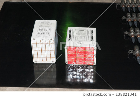 Flare and chaff cartridges for the Japan Air Self-Defense Force F-15J Eagle Flare and chaff cartridges for the Japan Air Self-Defense Force F-15J Eagle 139821341