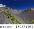 Mount Fuji and the Hoei Crater as seen from the fifth station 139821561