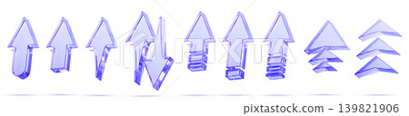 3d blue glass arrow sign set - double, triple and speed for navigation or direction indicators. Iridescent transparent pointer icons, crystal cursors. UI interface design elements. 3D illustration 3d blue glass arrow sign set - double, triple and speed for navigation or direction indicators. Iridescent transparent pointer icons, crystal cursors. UI interface design elements. 3D illustration 139821906