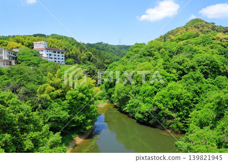 Shigisan Onsen in early summer 139821945