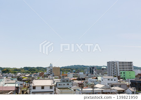 靜岡縣掛川市的城市景觀 靜岡縣掛川市的城市景觀 139821950