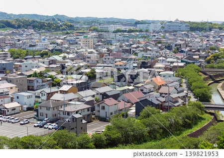 靜岡縣掛川市的城市景觀 靜岡縣掛川市的城市景觀 139821953