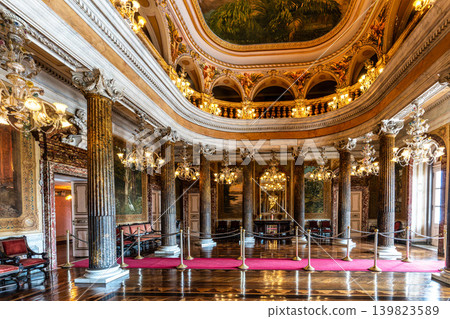 Interior of the Amazonas Theater in the city of Manaus in Brazil. Symbol of the golden period of rubber in Brazil Interior of the Amazonas Theater in the city of Manaus in Brazil. Symbol of the golden period of rubber in Brazil 139823589